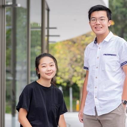 Zoelle SUO (left) and Jerry LI (right) are among the first cohort of HKUST’s Beyond Academic Admissions Scholarship (BAAS) awardees.